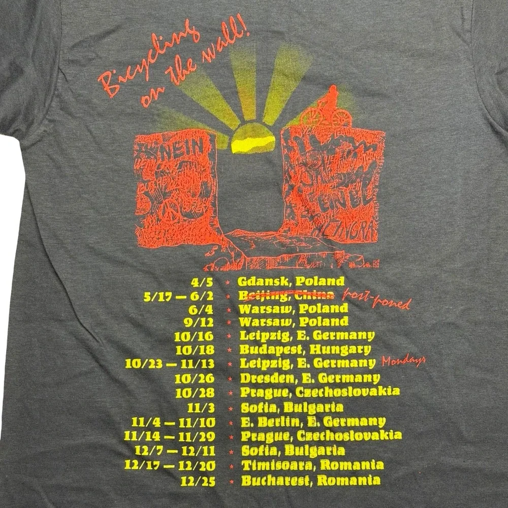 Vintage 80s Mikey G and the pact‎ x Joe Stalin farewell tour Soviet funny shirt